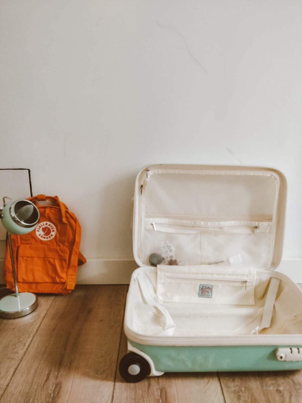 koffer van suit suit binnenkant