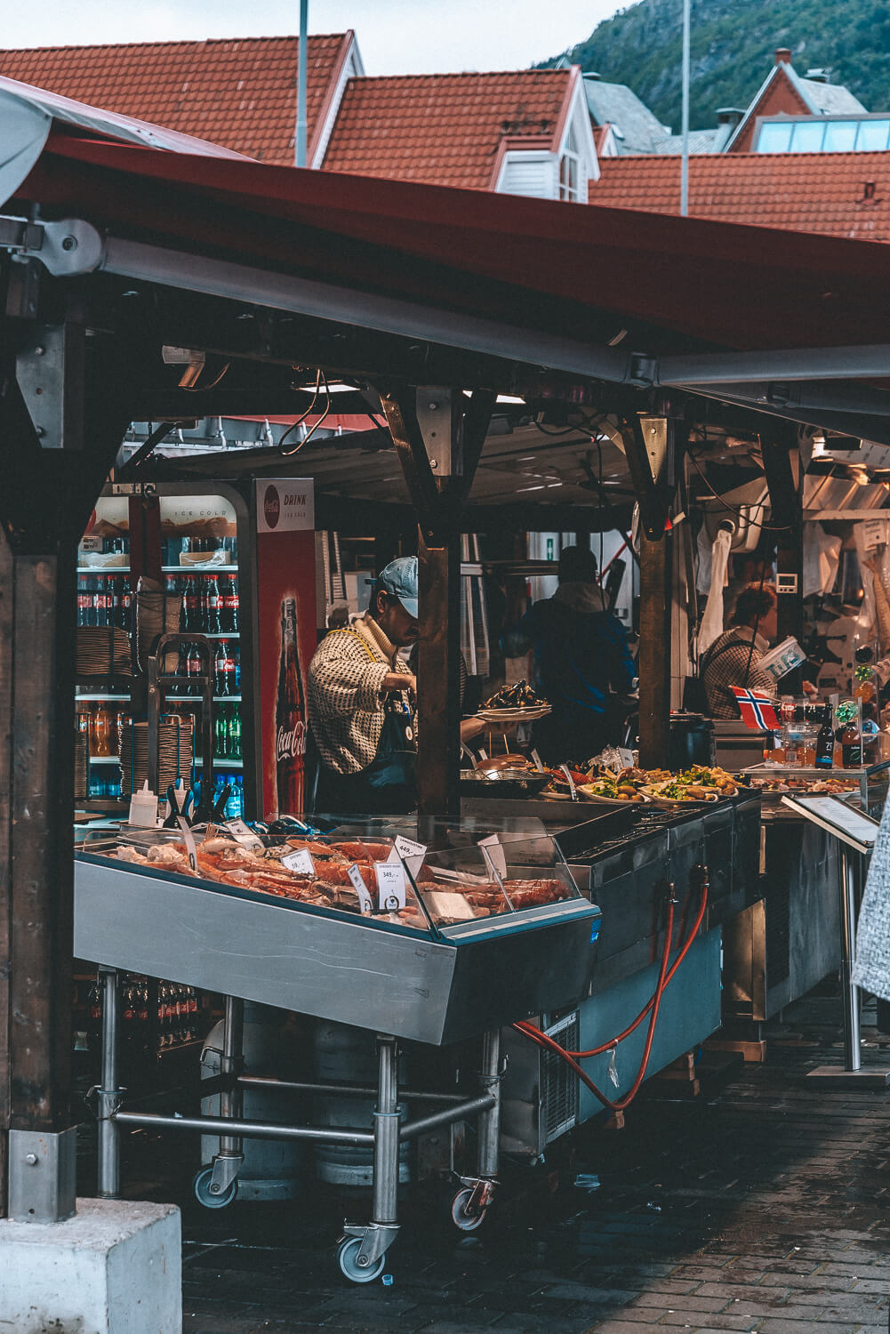 vismarkt Bergen Noorwegen