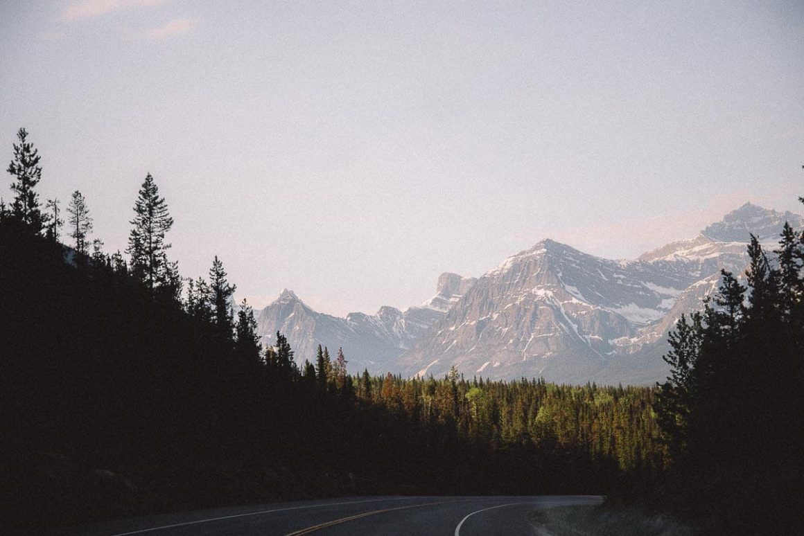 weg met bergen canada