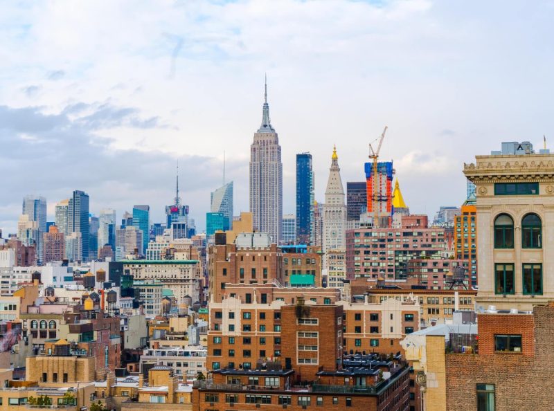 Hotels in New York en skyline