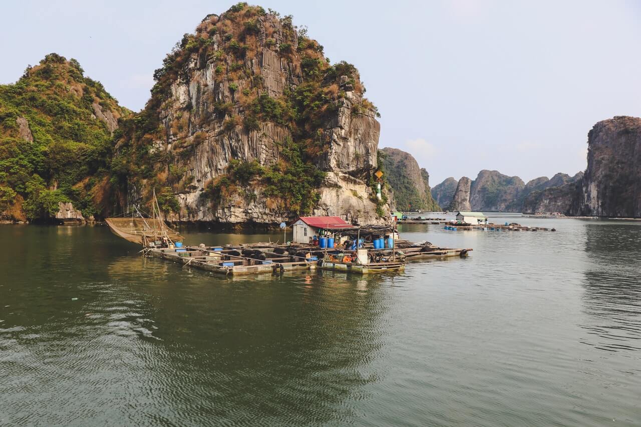 Baai van Halong Bay Vietnam