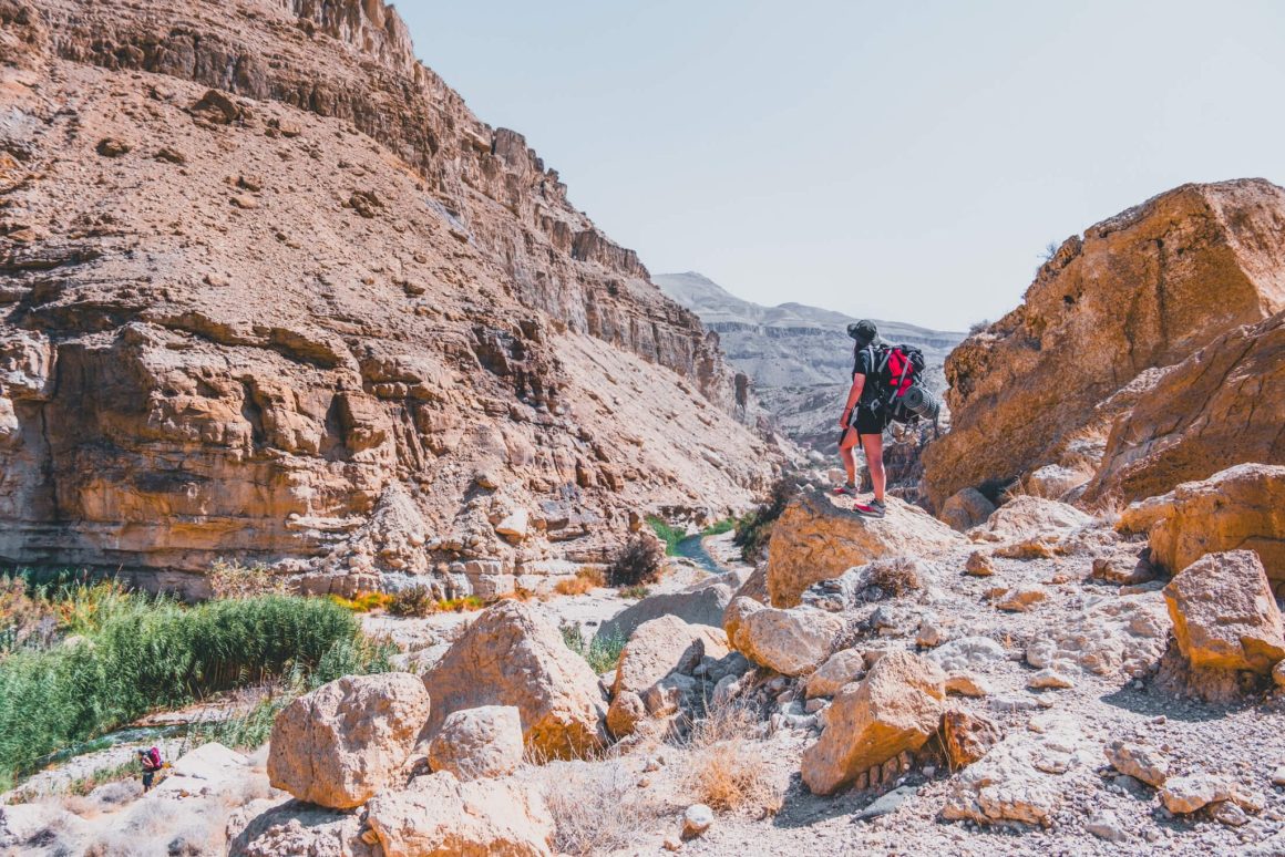 Jordanie wandelaar