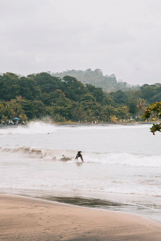 Surfer in Costa Rica