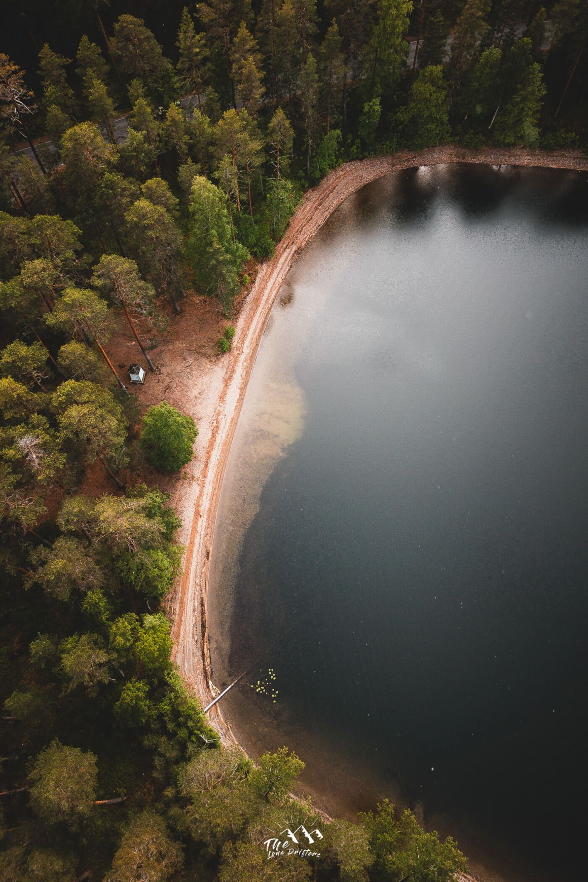 Drone shot baai